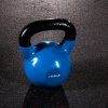 KNV06 BLUE KETTLEBELL ŻELIWNY POKRYTY WINYLEM HMS
